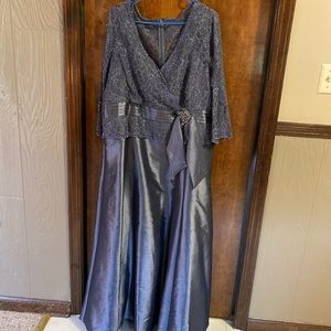 Gray Mother Of Bride dress